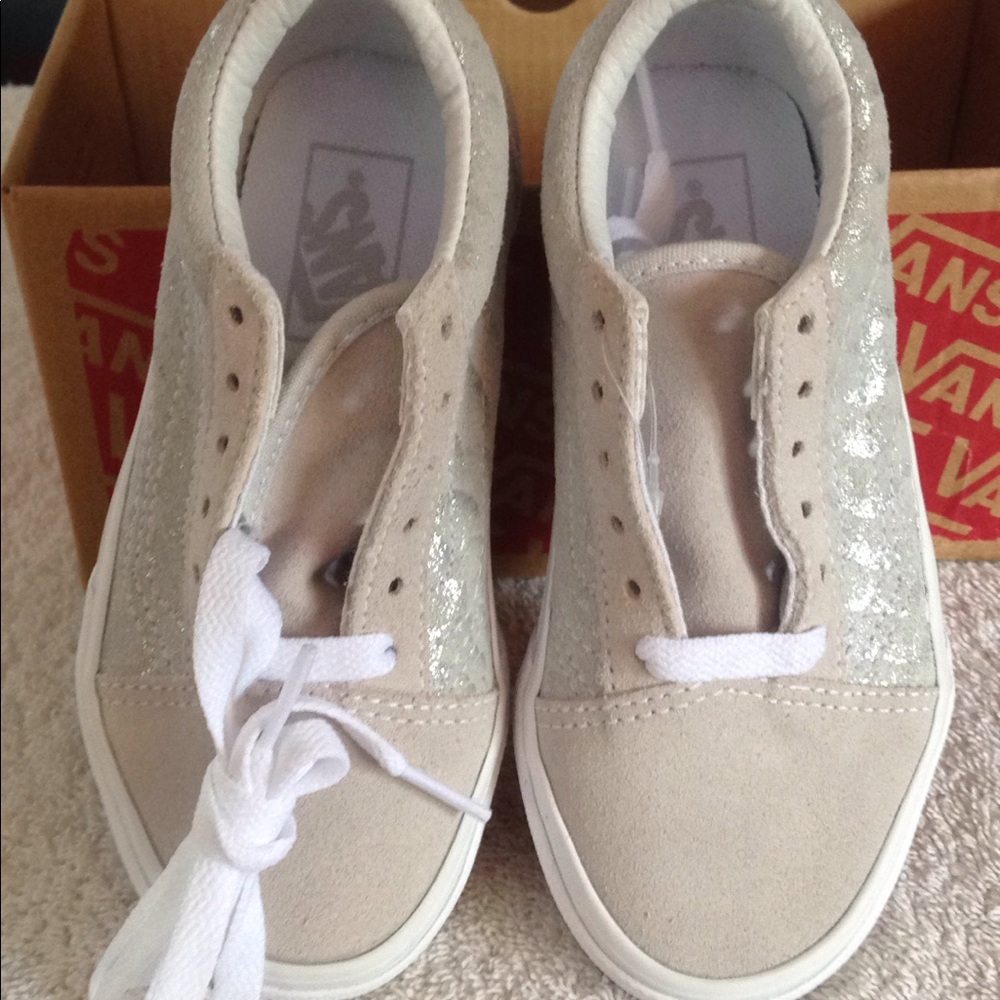 Vans kids Old Skool metallic snake shoes NIB